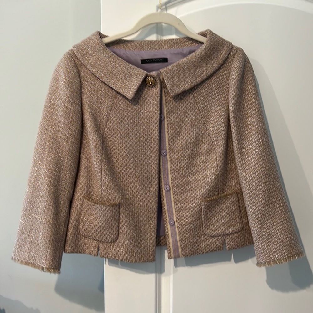 Elie Tahari jacket (M) / skirt suit (12)